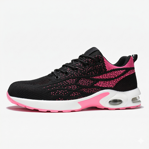prodynamic-Hydrae-pink-P01 - Basket de sécurité Chaussure confortable robuste coque acier antiperforation antidérapante respirante légère
